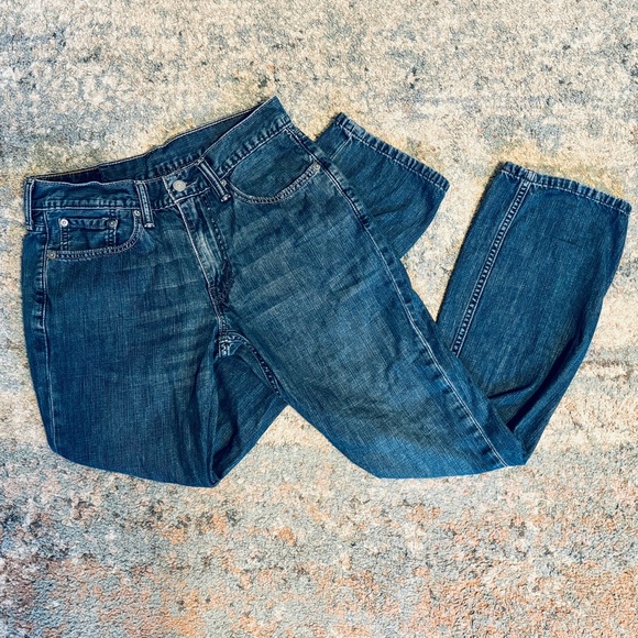 Levi’s 514 Straight Fit Men’s Jeans Medium Stone Wash Denim W29 x L30 29x30 - Picture 2 of 7